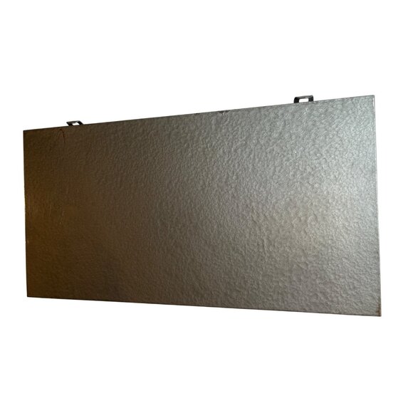 Vintage Metal Slide Organizer Tray With Locking Clasp HOLDS 150 2x2 Slides C230 - Picture 8 of 8